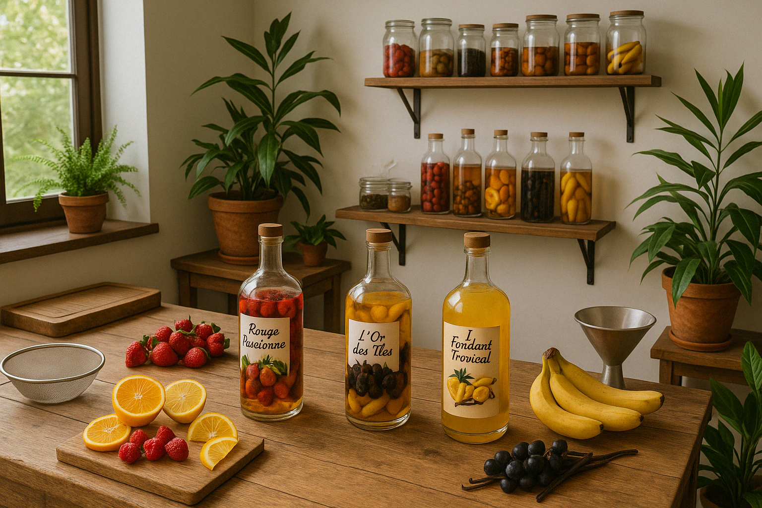 Atelier artisanal de rhum