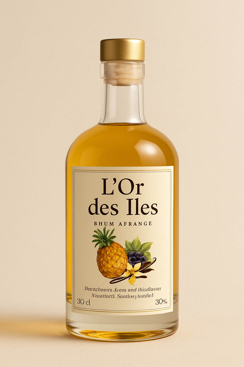 Bouteille L'Or des Îles