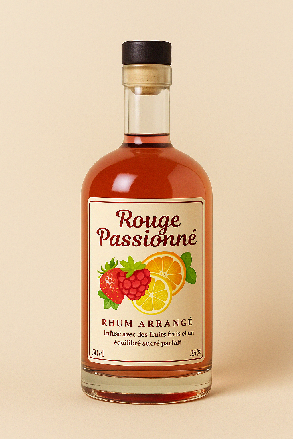 Bouteille Rouge Passionné